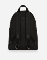 Nylon backpack with Dolce&Gabbana logo - | Dolce & Gabbana