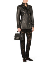 Leather peacot - | Dolce & Gabbana
