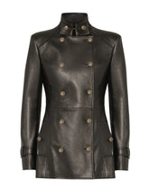 Leather peacot - | Dolce & Gabbana