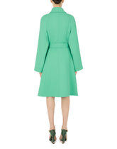 Belted double wool coat - | Dolce & Gabbana