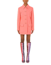 Short double wool coat - | Dolce & Gabbana