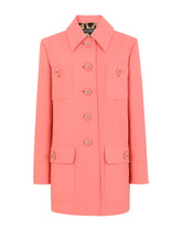 Short double wool coat - | Dolce & Gabbana