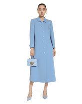 Single-breasted wool crêpe coat - | Dolce & Gabbana