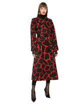 Giraffe-print ottoman trench coat - | Dolce & Gabbana