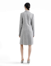 Single-breasted coat in lamé bouclé tweed - | Dolce & Gabbana