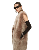 Sleeveless sheepskin coat - | Dolce & Gabbana