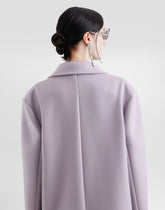 Single-breasted cashmere baize coat - | Dolce & Gabbana