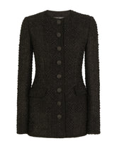 Single-breasted tweed jacket - | Dolce & Gabbana