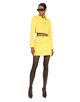 Short quilted jacquard jacket with DG logo - | Dolce & Gabbana