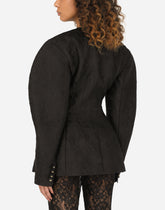 Floral ramage jacquard jacket - | Dolce & Gabbana