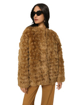 Faux fur jacket - | Dolce & Gabbana