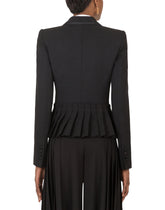 Double-breasted woolen blazer - | Dolce & Gabbana