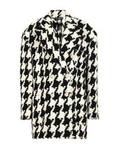 Houndstooth jacket with pearl DG buttons - | Dolce & Gabbana