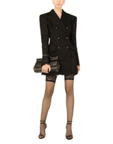 Double-breasted cordonetto lace jacket - | Dolce & Gabbana