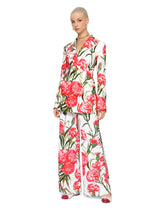 Carnation-print jersey Turlington blazer - | Dolce & Gabbana