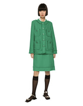 Single-breasted raschel tweed jacket - | Dolce & Gabbana