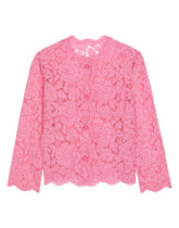 Single-breasted lace jacket - | Dolce & Gabbana