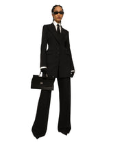 KIM DOLCE&GABBANA Single-breasted technical jersey Turlington jacket - | Dolce & Gabbana