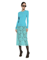 Skirt in cordonetto lace - | Dolce & Gabbana