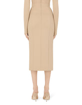 Stretch jersey midi skirt - | Dolce & Gabbana