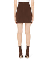 Stretch jersey miniskirt - | Dolce & Gabbana