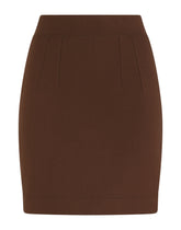 Stretch jersey miniskirt - | Dolce & Gabbana