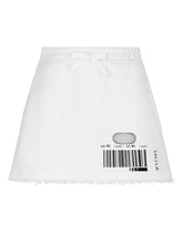Short cotton jersey skirt DGVIB3 - | Dolce & Gabbana