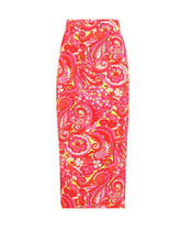 60s-print charmeuse pencil skirt - | Dolce & Gabbana