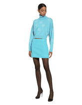 Raschel tweed miniskirt: - | Dolce & Gabbana