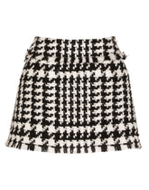 Houndstooth miniskirt - | Dolce & Gabbana