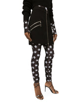 Short wool skirt with zipper - | Dolce & Gabbana