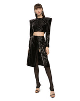 Alligator-print midi skirt - | Dolce & Gabbana