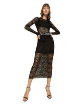 Lace midi skirt - | Dolce & Gabbana