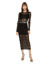 Lace midi skirt - | Dolce & Gabbana