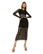 Lace midi skirt - | Dolce & Gabbana