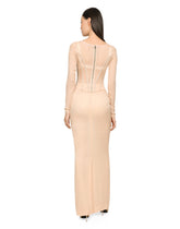 KIM DOLCE&GABBANA Long georgette skirt - | Dolce & Gabbana