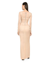 KIM DOLCE&GABBANA Long georgette skirt - | Dolce & Gabbana