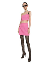 Raschel tweed miniskirt - | Dolce & Gabbana