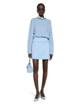 Wool raschel tweed miniskirt - | Dolce & Gabbana