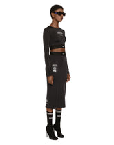 DGVIB3 spandex jersey pencil skirt - | Dolce & Gabbana