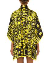 Sleeveless twill shirt with DG print - | Dolce & Gabbana