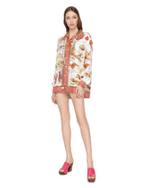 Bread-print twill shirt - | Dolce & Gabbana