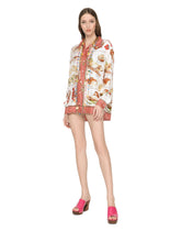 Bread-print twill shirt - | Dolce & Gabbana