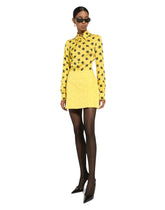 Charmeuse shirt with all-over DG logo print - | Dolce & Gabbana