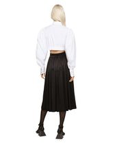 Poplin shirt with puff sleeves - | Dolce & Gabbana