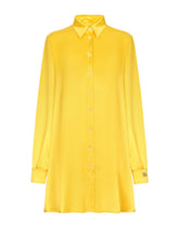 Long-sleeved silk crepe shirt - | Dolce & Gabbana