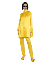 Long-sleeved silk crepe shirt - | Dolce & Gabbana