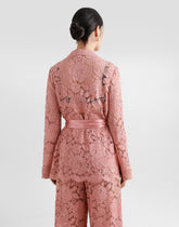 Floral lace vanity shirt - | Dolce & Gabbana