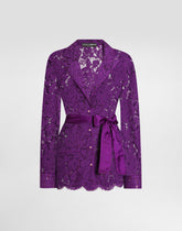 Floral lace vanity shirt - | Dolce & Gabbana