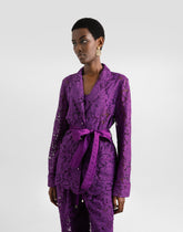 Floral lace vanity shirt - | Dolce & Gabbana